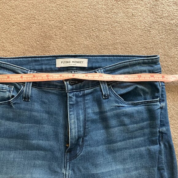 FLYING MONKEY High-Rise Mini Bootcut Jeans - Picture 7 of 10